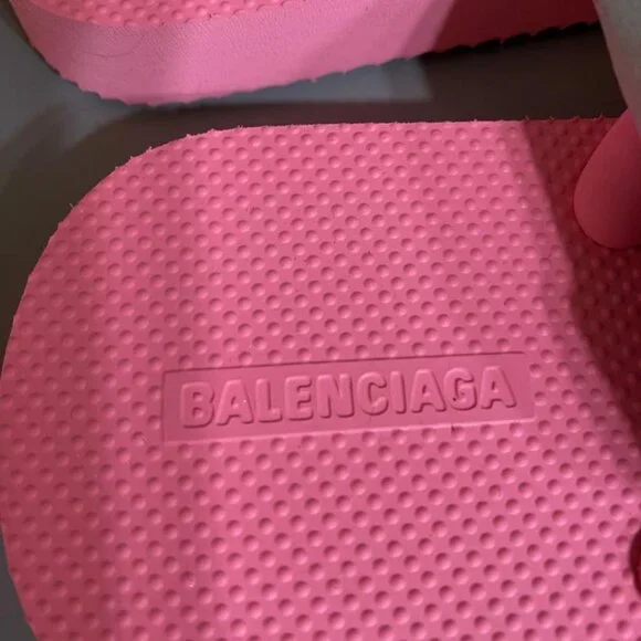 Balenciaga Cagole Studded Flip Flop Sandals (Orig. $495) w/tax (Size 6B/36EU)